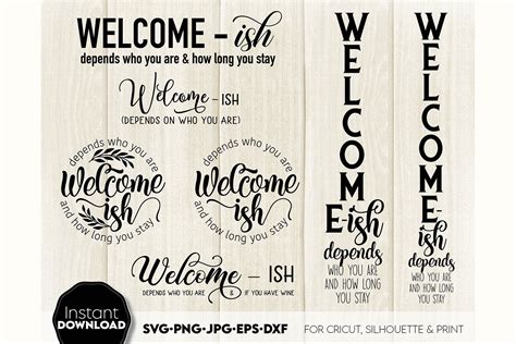 Download 697+ svg file welcome ish svg Creativefabrica
